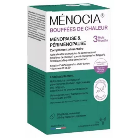 Laboratoire CCD Ménocia Bouffées de Chaleur Gélules