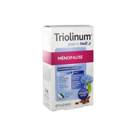 Nutreov Triolinum Jour & Nuit Ménopause Gélules - image 2