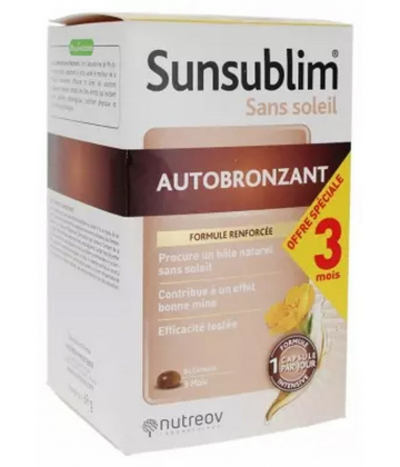 Nutreov Sunsublim Autobronzant Capsules