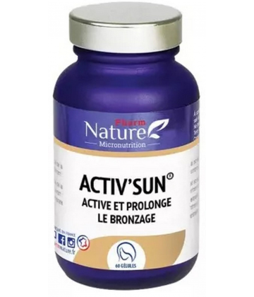 Pharm Nature Activ-Sun Active et Prolonge le Bronzage Gélules
