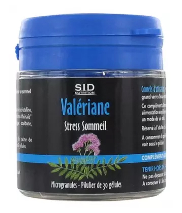 S.I.D Nutrition Stress Sommeil Valériane Gélules