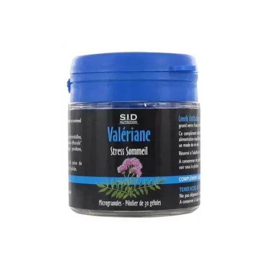 S.I.D Nutrition Stress Sommeil Valériane Gélules