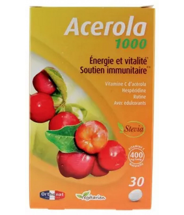 Orthonat Acérola 1000 Comprimés