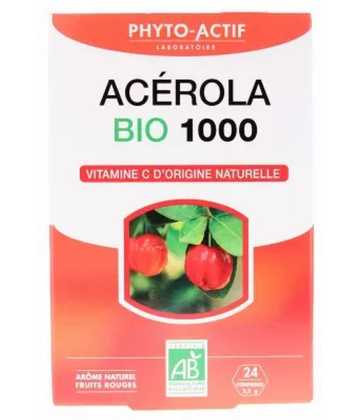Phyto-Actif Acérola 1000 Bio Comprimés