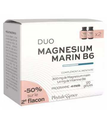 Phytalessence Magnésium Marin B6 Gélules
