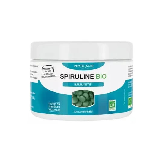 Phyto-Actif Spiruline Immunité Bio Comprimés