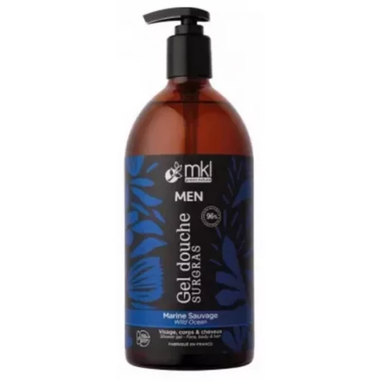 MKL Green Nature Men Gel Douche Surgras Marine Sauvage