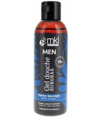 MKL Green Nature Men Gel Douche Surgras Marine Sauvage