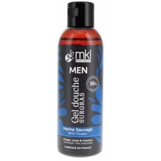 MKL Green Nature Men Gel Douche Surgras Marine Sauvage - image 3