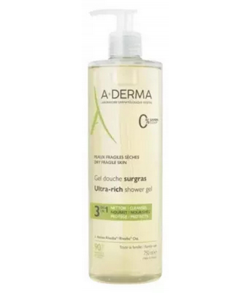 A-Derma Gel Douche Surgras 3en1