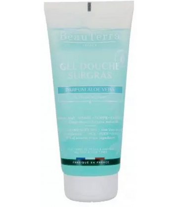 BeauTerra Gel Douche Surgras Aloe Vera 200 ml