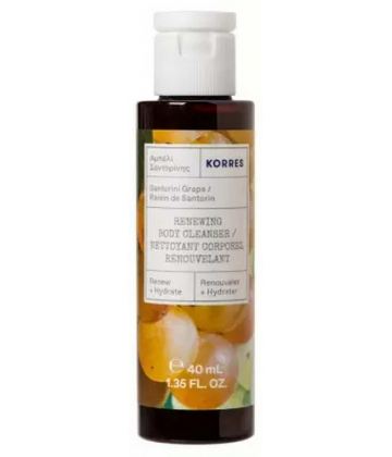Korres Gel Douche Raisin de Santorin