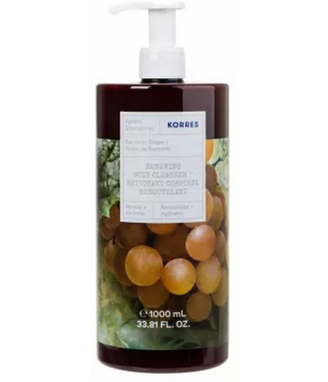 Korres Gel Douche Raisin de Santorin