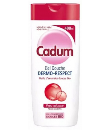 Cadum Gel Douche Dermo-Respect Sans Savon