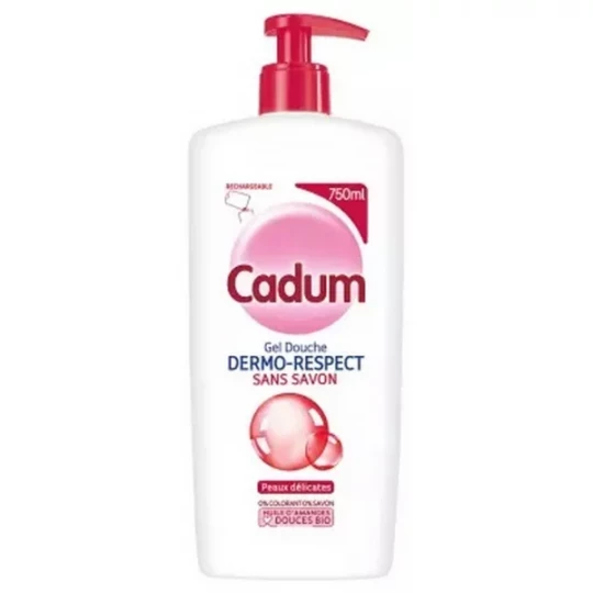 Cadum Gel Douche Dermo-Respect Sans Savon - image 2