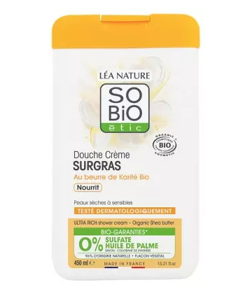 Léa Nature SO BIO étic Douche Crème Surgras Beurre de Karité Bio