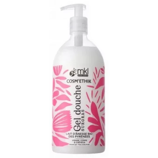 MKL Green Nature Cosm-Ethik Gel Douche Surgras Lait d'Ânesse Bio des Pyrénées
