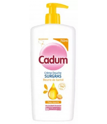 Cadum Crème Douche Surgras Beurre de Karité