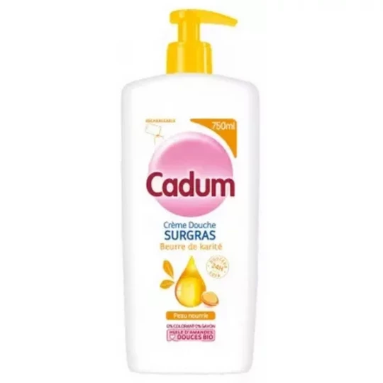 Cadum Crème Douche Surgras Beurre de Karité - image 2