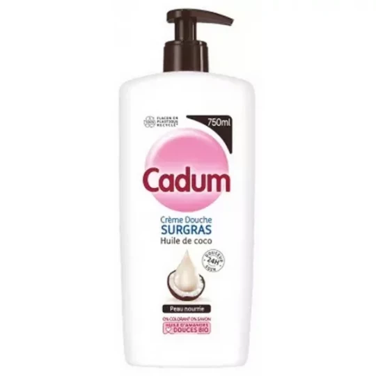 Cadum Creme Douche Surgras Huile de Coco - image 2