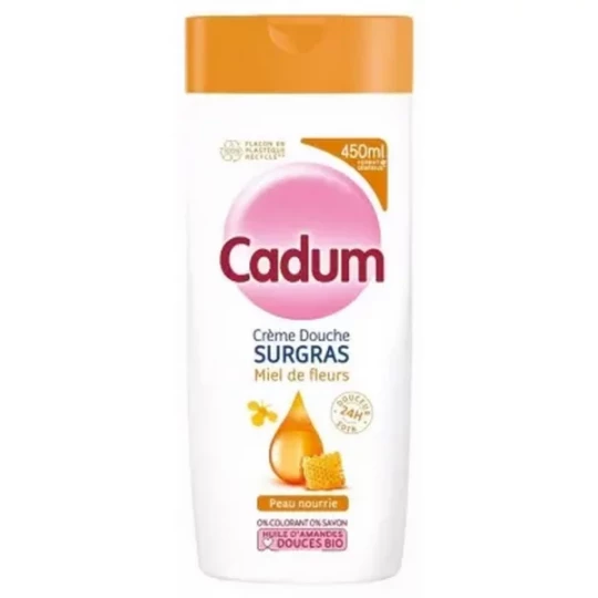 Cadum Crème Douche Surgras Miel de Fleurs - image 1