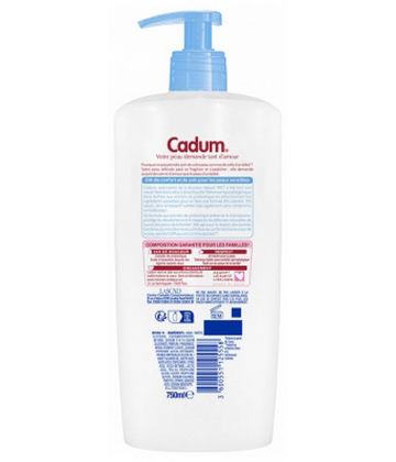 Cadum Hypoallergénique Crème Douche Tolérance Peaux Sensibles