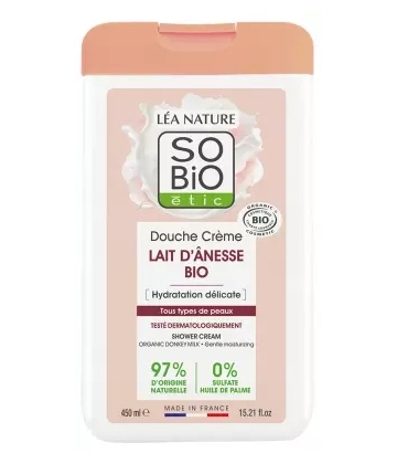 Léa Nature SO BIO étic Douche Creme Lait d'Ânesse Bio