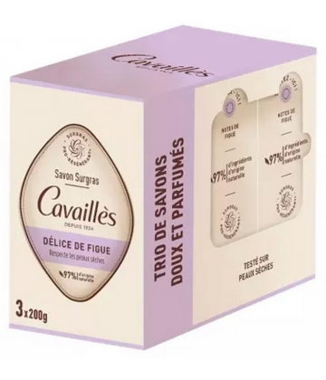 Cavailles Savon Surgras Délice de Figue