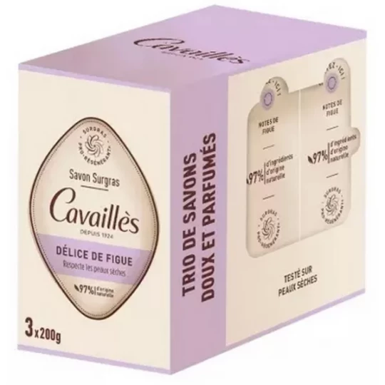 Cavailles Savon Surgras Délice de Figue