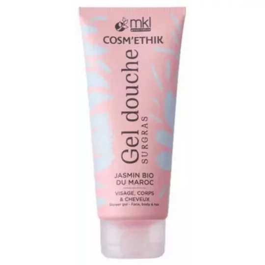 MKL Green Nature Cosm-Ethik Gel Douche Surgras Jasmin Bio du Maroc