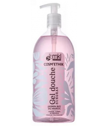 MKL Green Nature Cosm-Ethik Gel Douche Surgras Jasmin Bio du Maroc