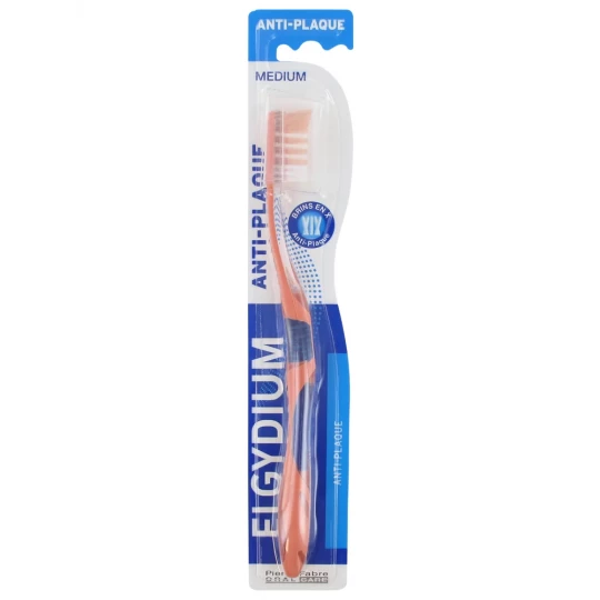 Elgydium Anti-Plaque Brosse à Dents Medium