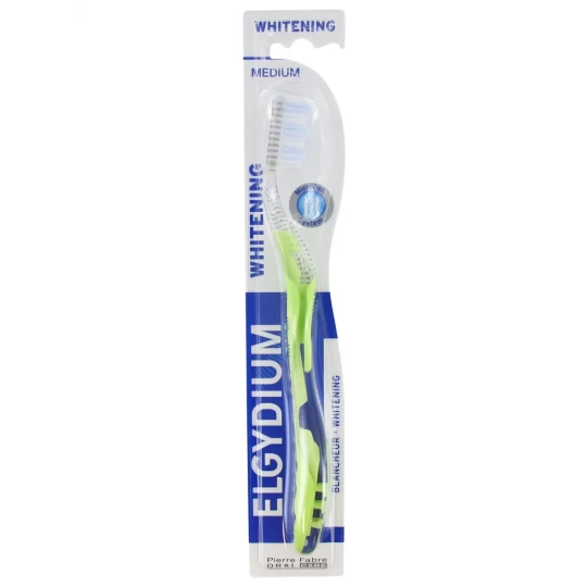 Elgydium Whitening Brosse à Dents Blancheur Medium