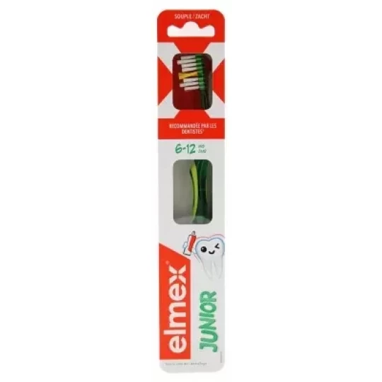 Elmex Junior Brosse à Dents Souple 6-12 Ans