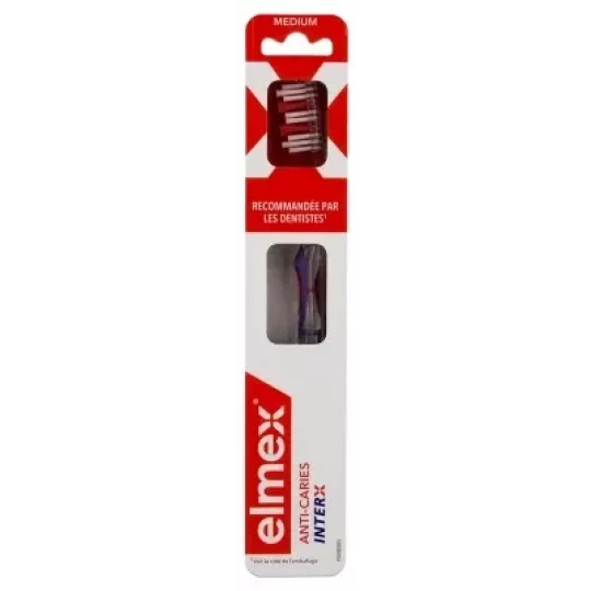 Elmex Protection Caries Brosse à Dents InterX Medium