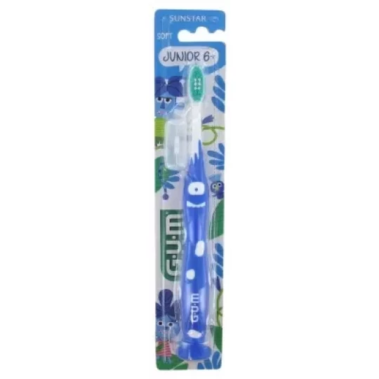 GUM Brosse à Dents Soft Junior 6 Ans et +