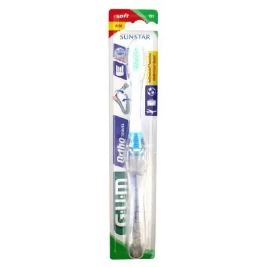 GUM Brosse de Voyage Orthodontique - image 2