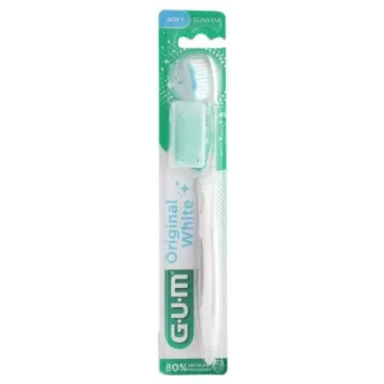 GUM Original White Brosse à Dents Souple