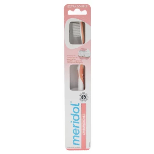 Meridol Brosse à Dents Chirurgicale Ultra Souple Colorée