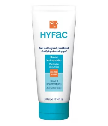 Hyfac Gel Nettoyant Dermatologique Visage et Corps
