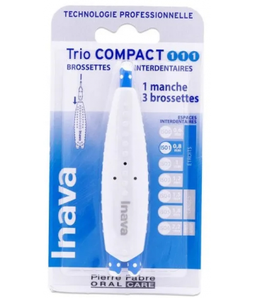 Inava Trio Compact Brossettes Interdentaires