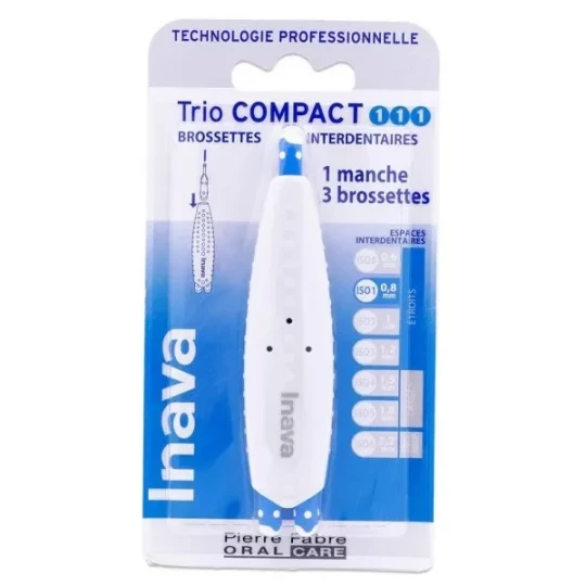 Inava Trio Compact Brossettes Interdentaires