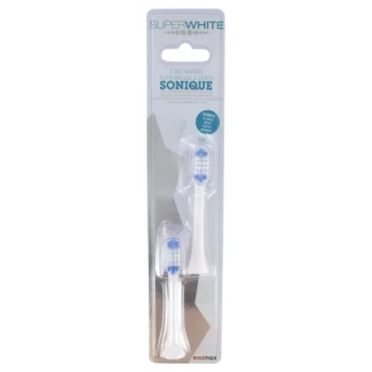 Superwhite 2 Recharges pour Brosse à Dents Sonique Souple - image 3