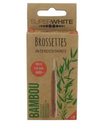 Superwhite Brossettes Interdentaires x 8