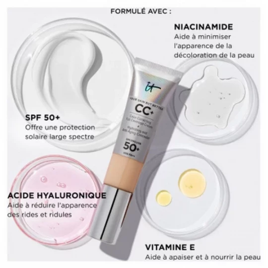 IT Cosmetics Your Skin But Better CC+ Cream CC Crème SPF50+ 32 ml - image 8