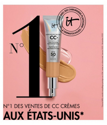 IT Cosmetics Your Skin But Better CC+ Cream CC Crème SPF50+ 32 ml