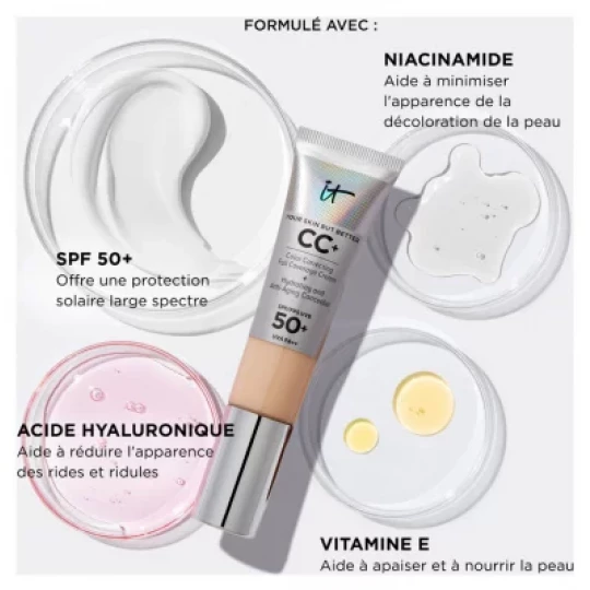 IT Cosmetics Your Skin But Better CC+ Cream CC Crème SPF50+ 32 ml - image 13