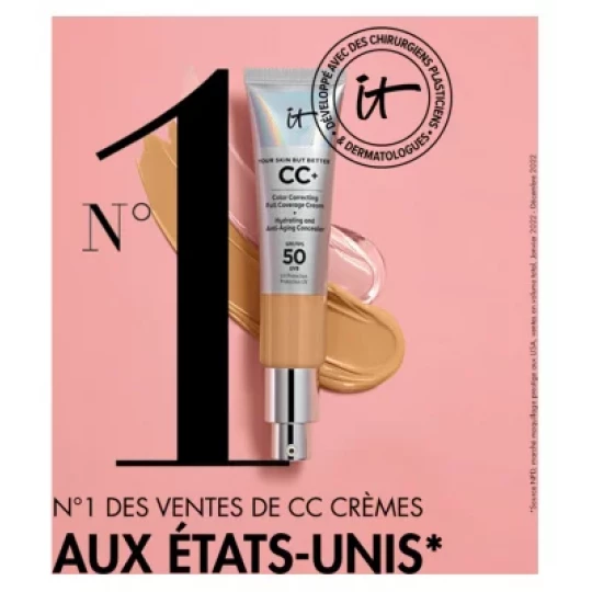 IT Cosmetics Your Skin But Better CC+ Cream CC Crème SPF50+ 32 ml - image 14