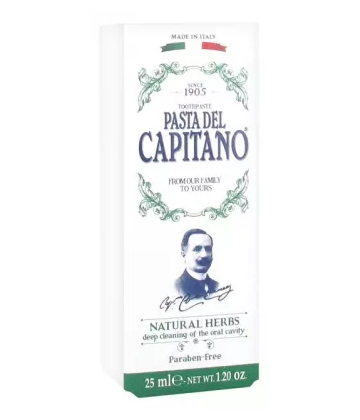 Pasta del Capitano Dentifrice aux Herbes Naturelles 25 ml