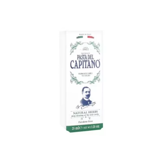 Pasta del Capitano Dentifrice aux Herbes Naturelles 25 ml